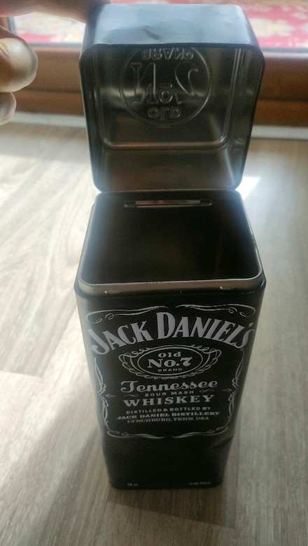 KOLEKSİYON JACK DANIELS METAL KUTU kapaklı - 2