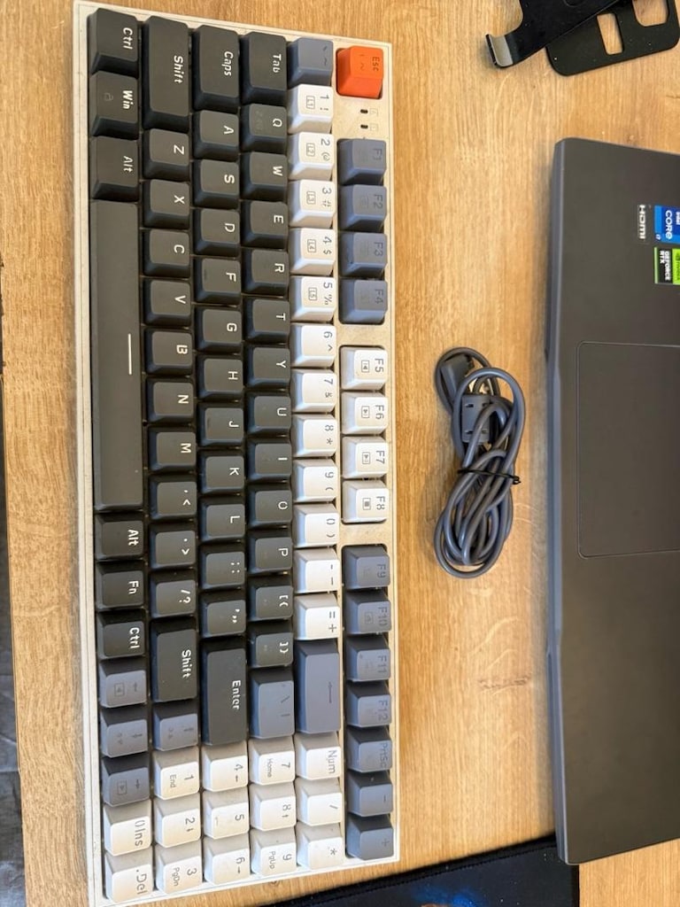 Machenike K500-B94 Mekanik Oyuncu Klavyesi – Kırmızı Switch - 2