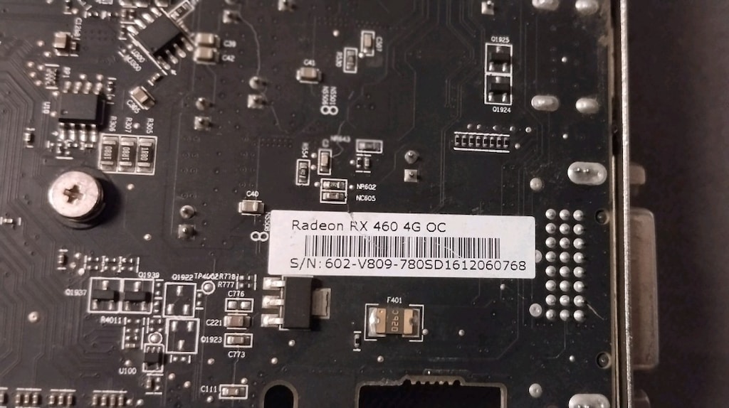 Ekran kartı MSI Radeon RX 460 4G OC - 3