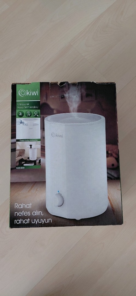 Sıfır Ayarında Kiwi KAH-6643 Ultrasonik Hava Nemlendirici (2 Litre) - 2