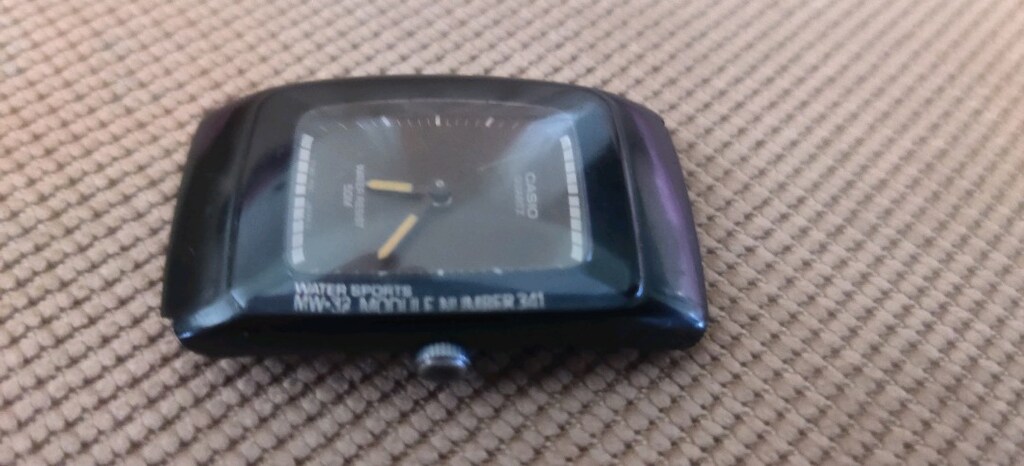 Vintage Casio Quartz - Water Sports - MW-32, Module 341. - 3