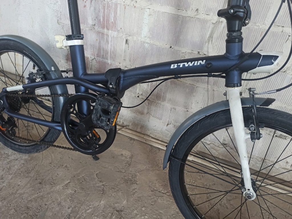 BTWİN TILTY 500 serisi 20 jant katlanır Shimano 7 vites alüminyum . - 11