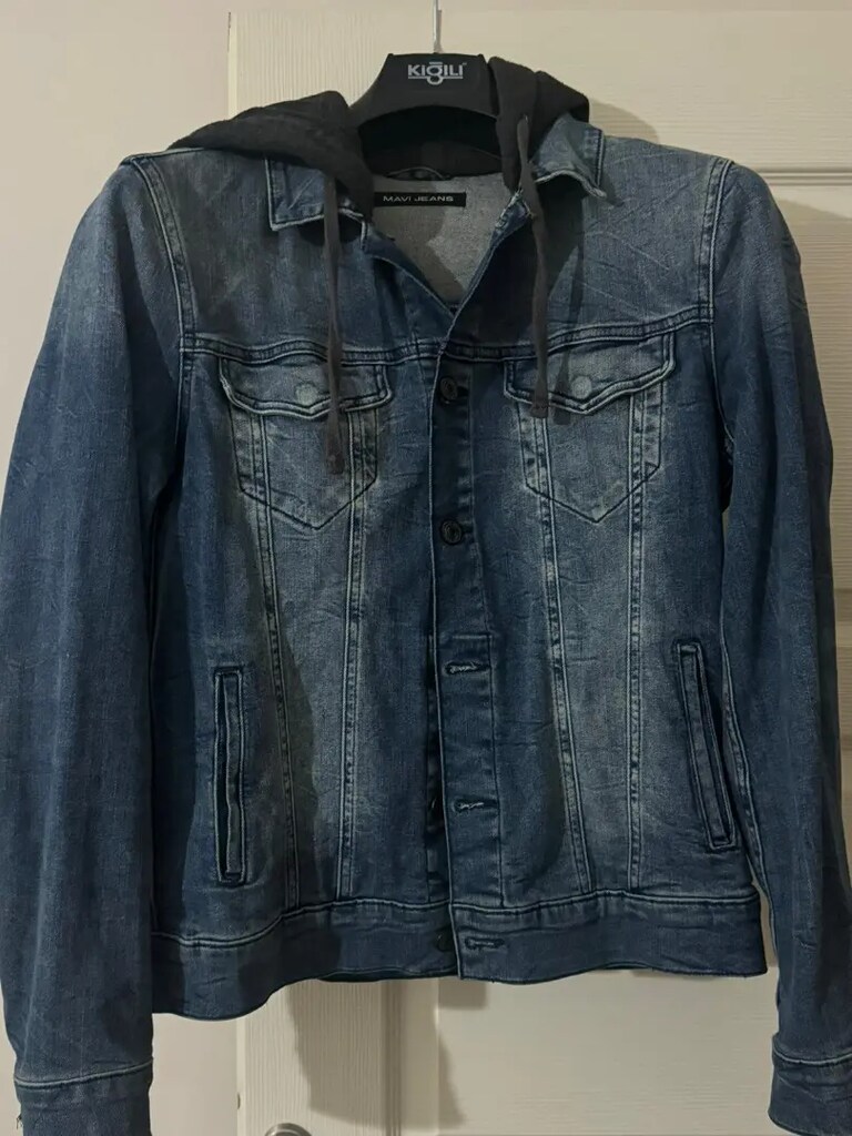 Mavi jeans yeni kot mont ceket magazadanalinmisgibi