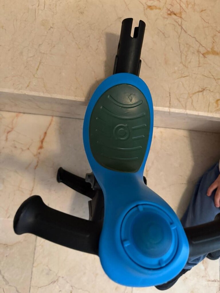 3in1 Globber Go Up Deluxe 3 Tekerlekli Katlanabilir Mavi Scooter - 2