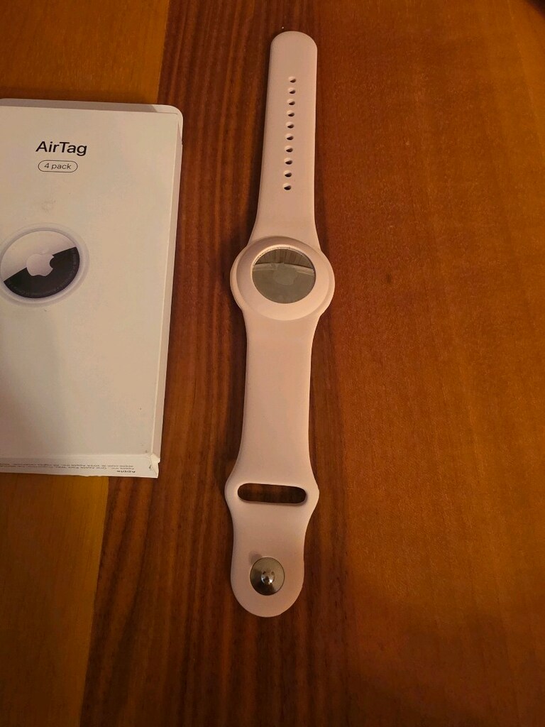 Sıfır 4 lü orijinal Airtag bileklik+ anahtar hediyeli - 4
