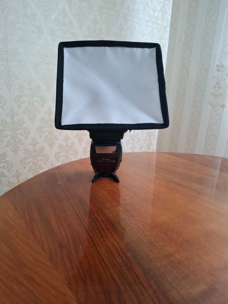 Tepe flaşı için Mini Soft Box 1 adet - 2