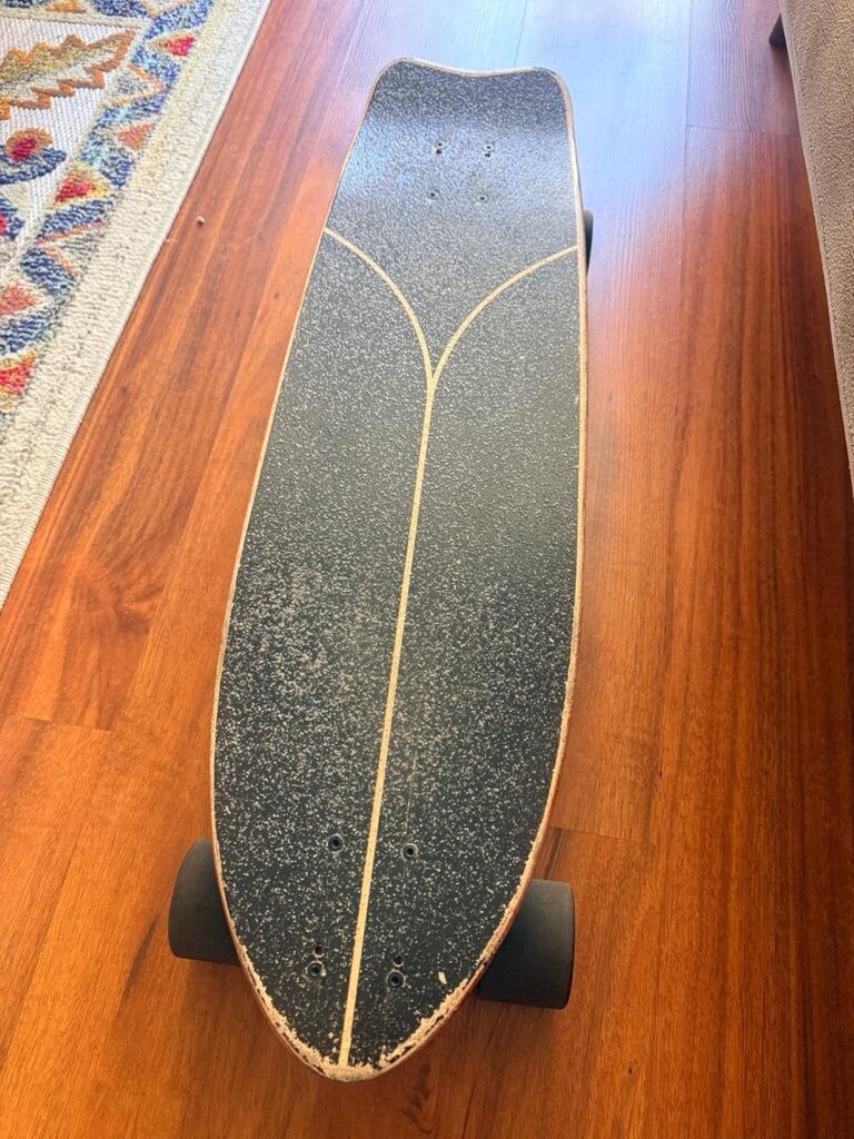 Decathlon Fish 500 Black Longboard | Temiz Kullanılmış | ABEC 7 Rulman - 2
