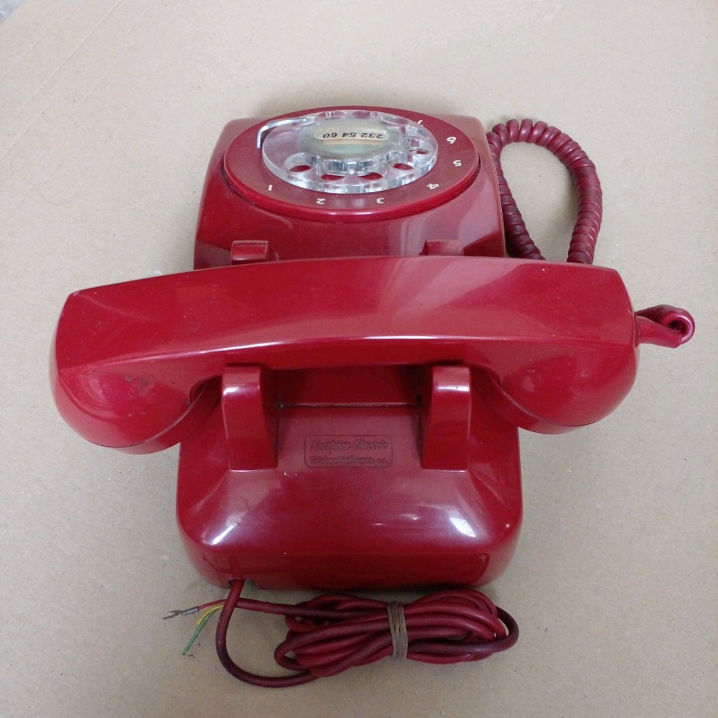 Eskilerden Temiz Retro Netaş Çevirmeli Telefon - 70li 80li Yıllar..... - 3