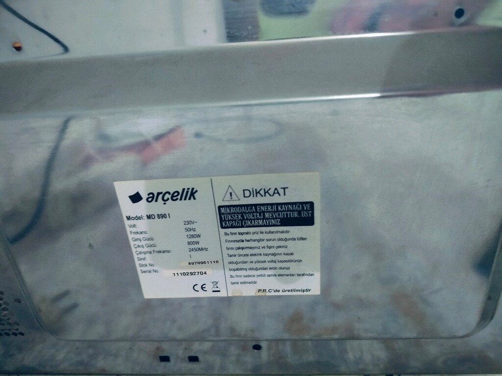 ARÇELİK MİKRODALGA - 7