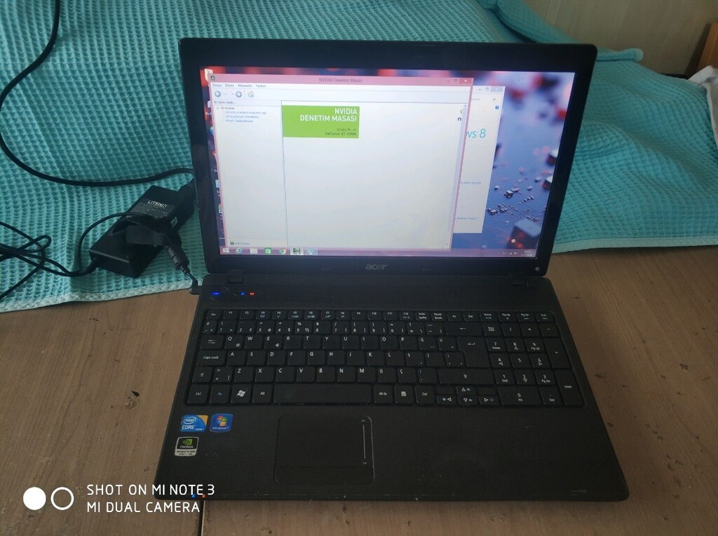 Acer i5 işlemci 6 GB rem geforce temiz laptop - 3
