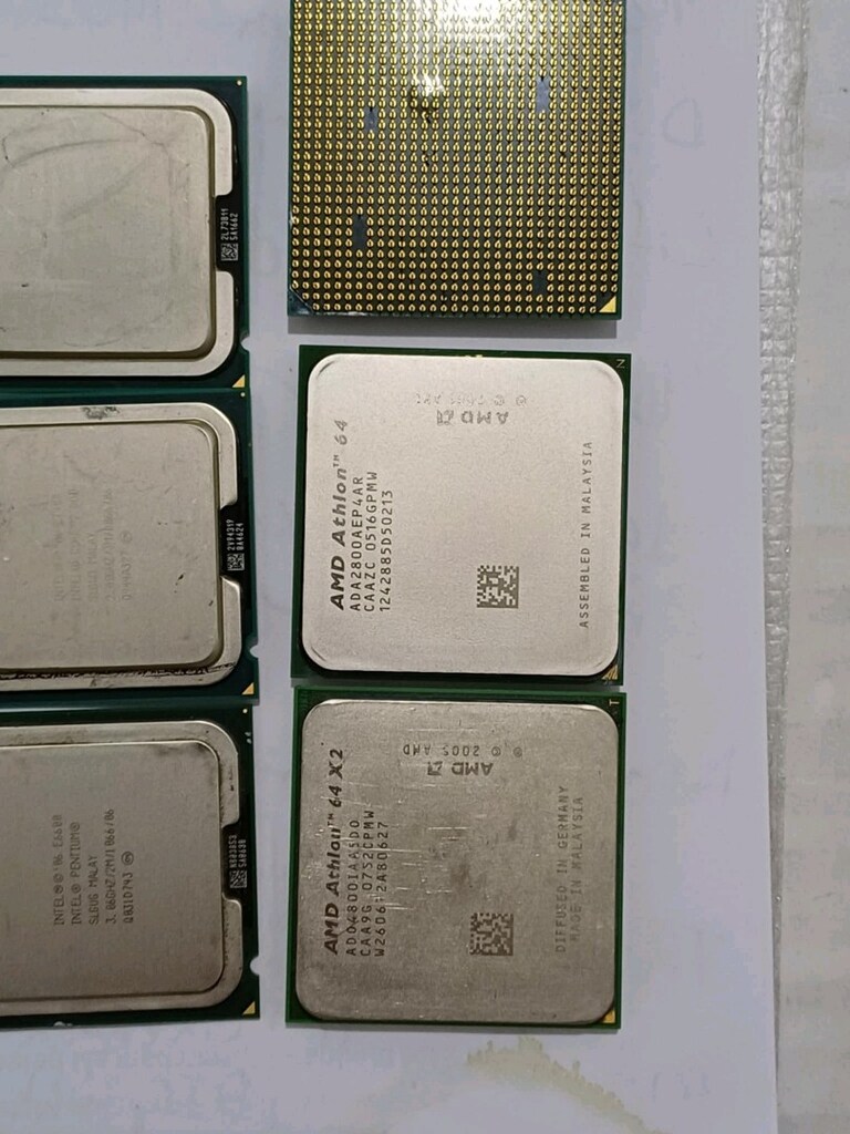 işlemci intel amd - 9