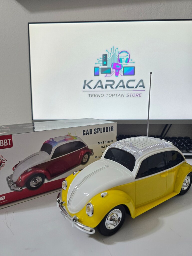 NOSTALJİK SARI TAKSİ VOSVOS RADYO & HOPARLÖR