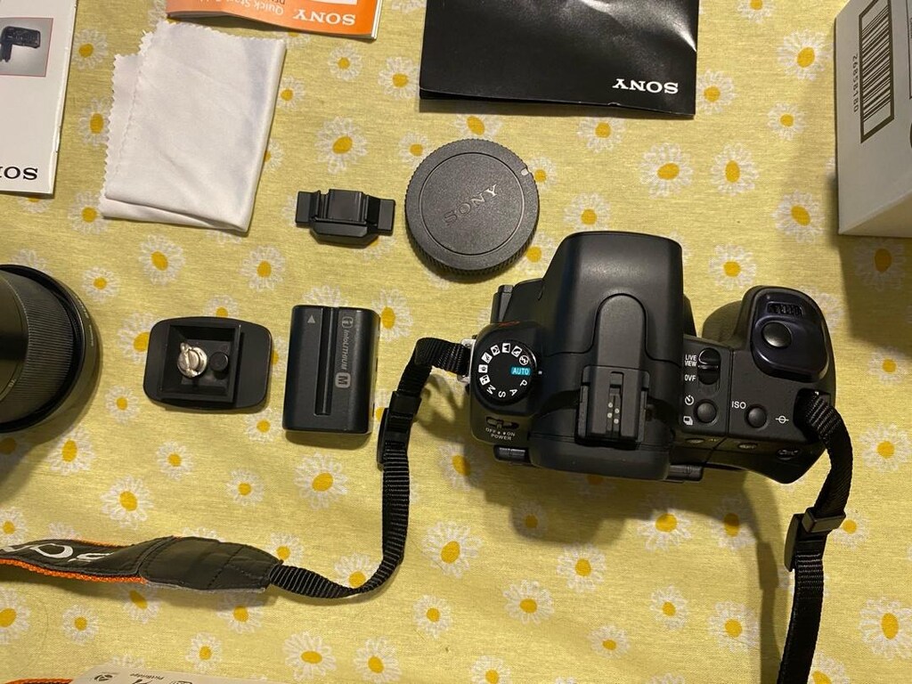Sıfır Ayarında-Kutulu-Lowepro Çantalı-Sony A350 Fotoğraf Makinası - 3