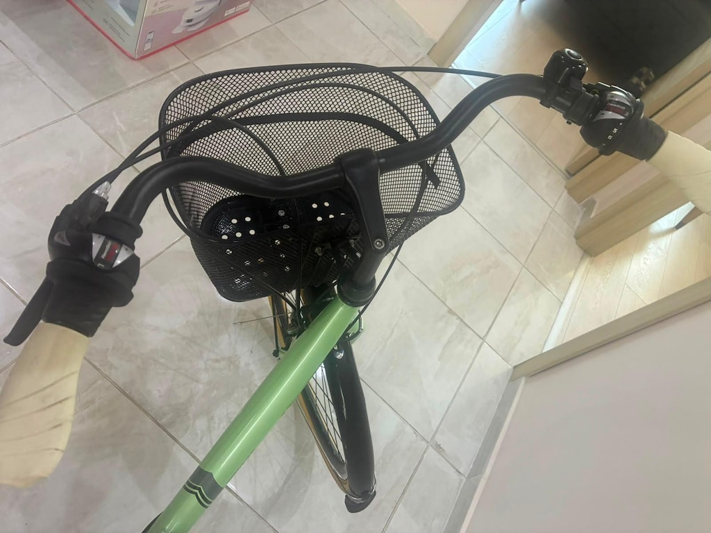Az kullanılmış KRON Tetra 3.0 fıstık yeşili bisiklet - 6