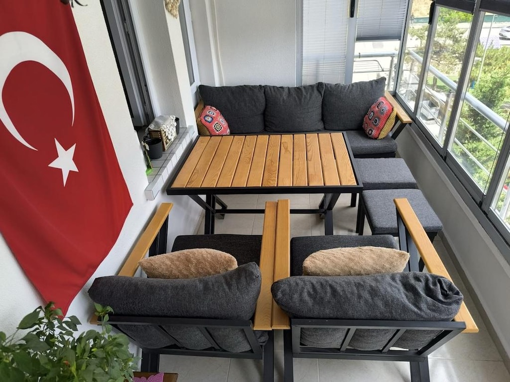 balkon, bahçe takımı