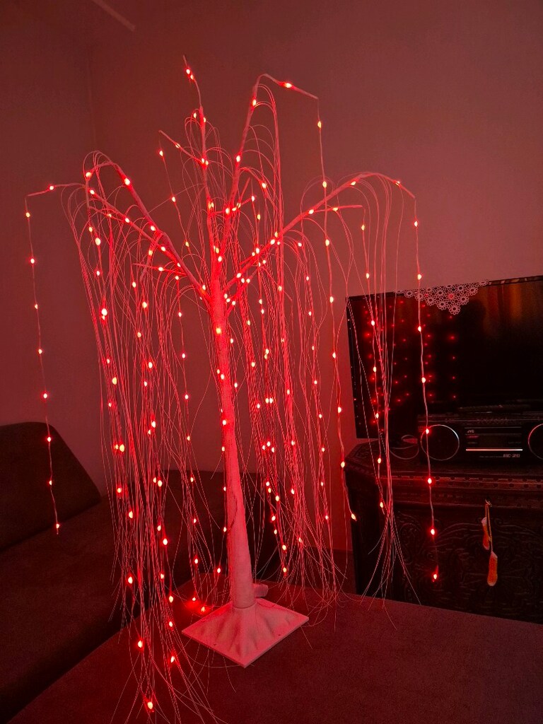 led ışıklı söğüt agacı - 4