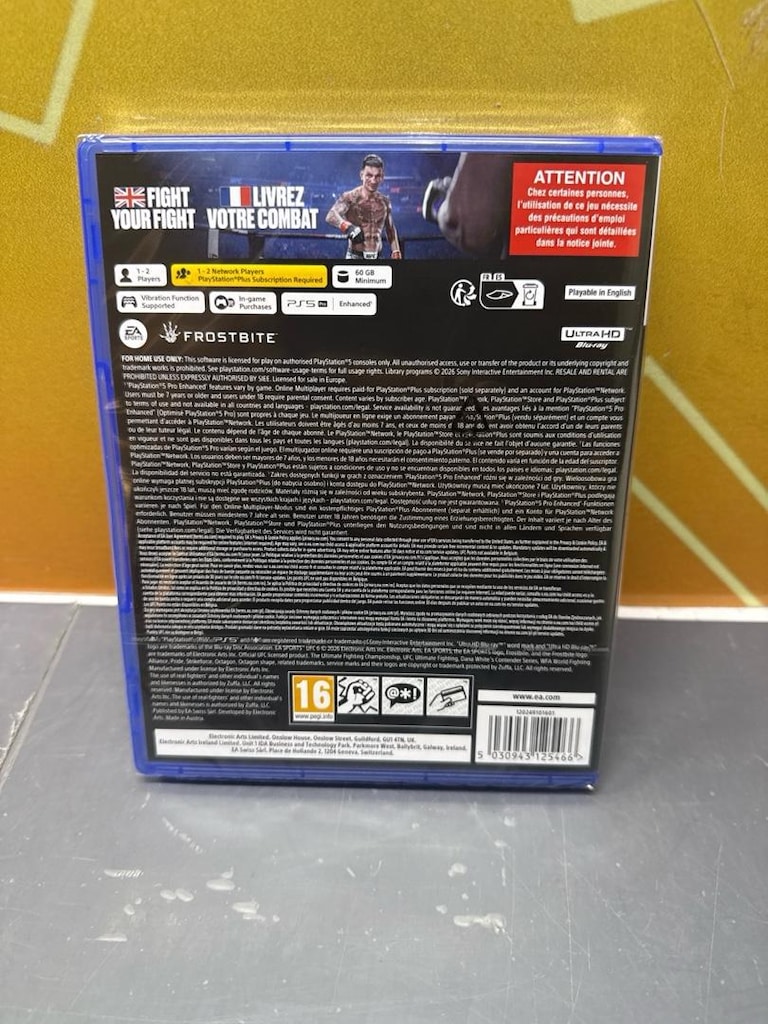 UFC 6 PLAYSTATION 5 OYUNU SIFIR ÜRÜN - 2