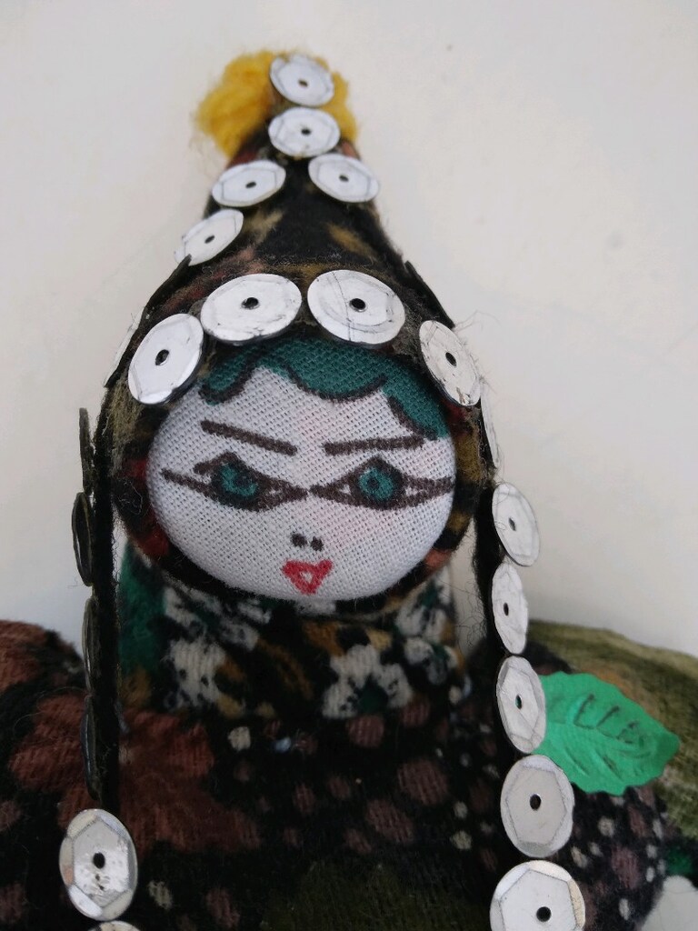 El yapımı yöresel bebek - dekoratif obje - 3