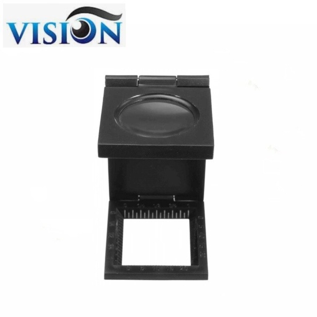 Vision Plastik Katlanabilir 10X-28mm Lup Masaüstü Büyüteç - 3