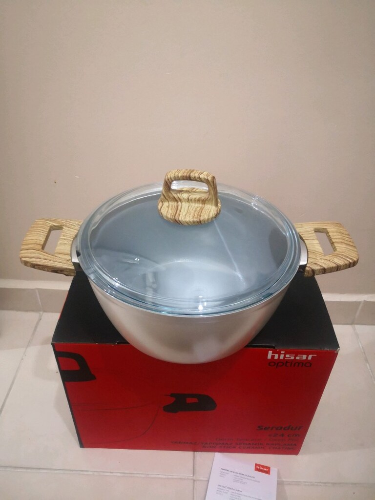 hisar seramik derin tencere 24 cm - 5