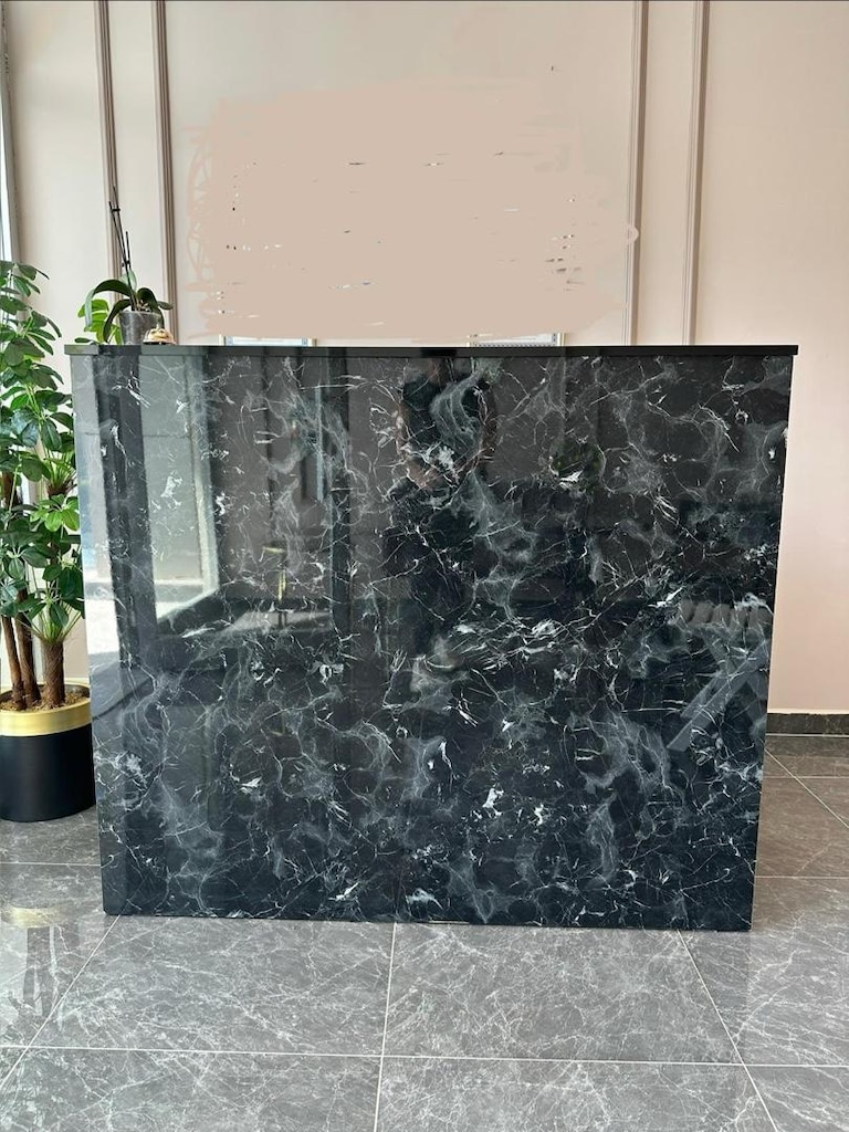 Ofis-Kuaför-Güzellik Salonu Mermer Desenli Sağlam MDF Mobilyalar - 2