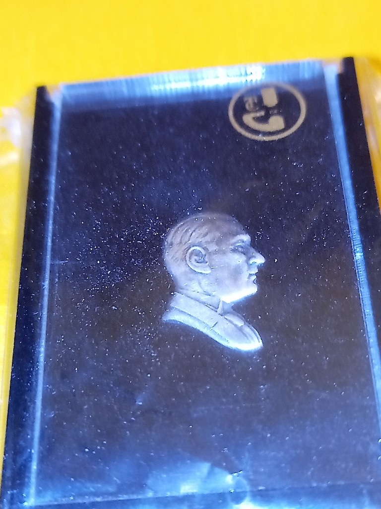 SIFIR Darphane Atatürk Rozet Gümüş Kaplama Atatürk Broş Yaka Rozet - 2