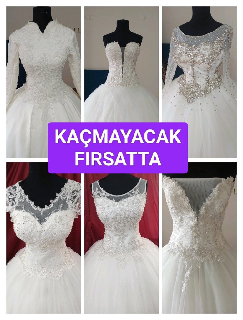 KAÇMAYACAK FIRSATTA MODEL GELİNLİK
