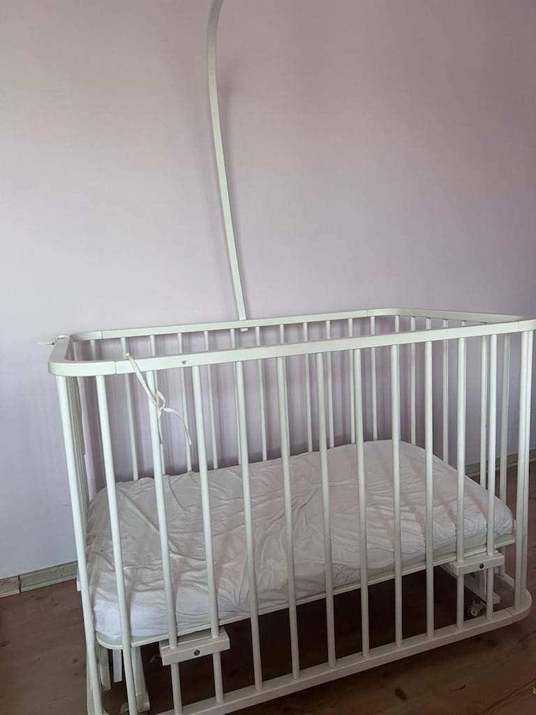 meltem mobilya anne yanı sallanan beşik - 2