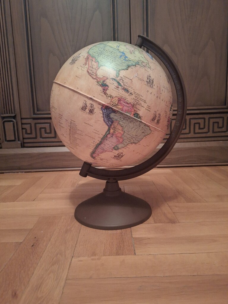 siyasi dünya küresi