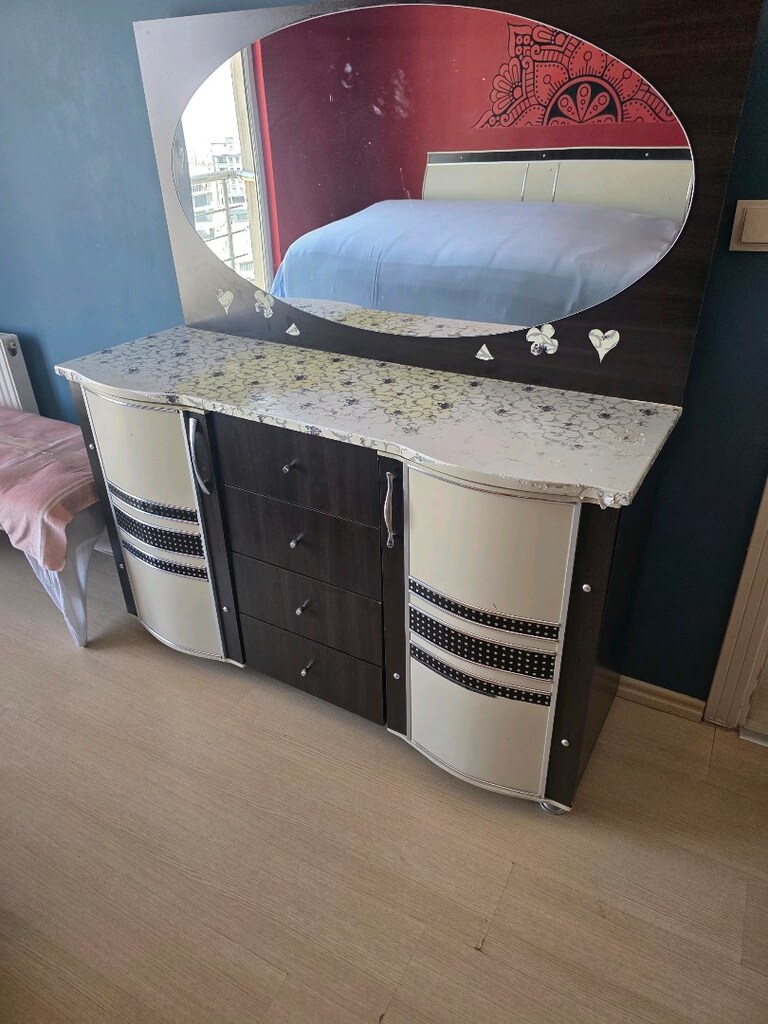 Tek kişilik yatak ve baza başlık - 4