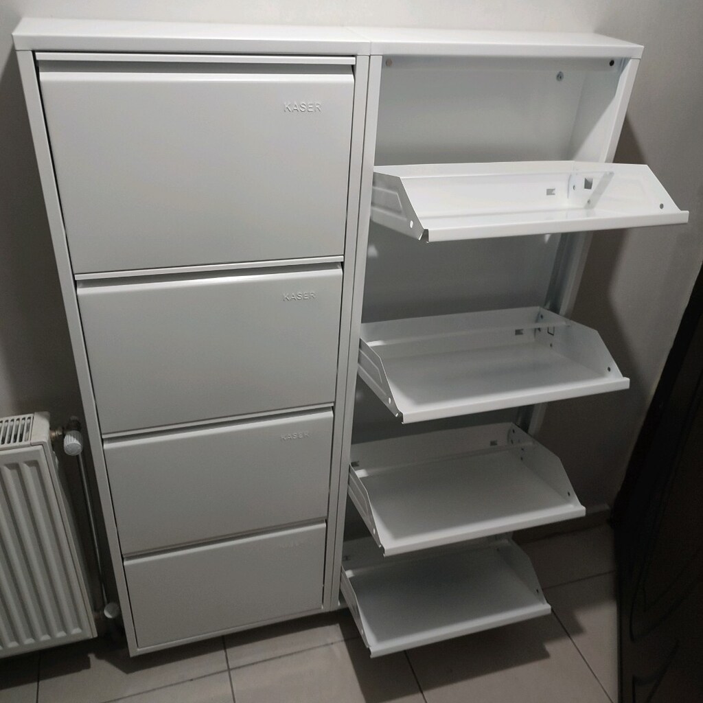 KASER 4+4 KAPAKLI METAL AYAKKABILIK - 3