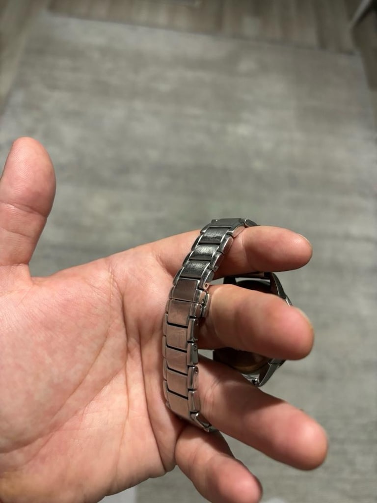 Emporio Armani Orjinal Erkek Kol Saati - Lacivert Kadran Kronograf - 3