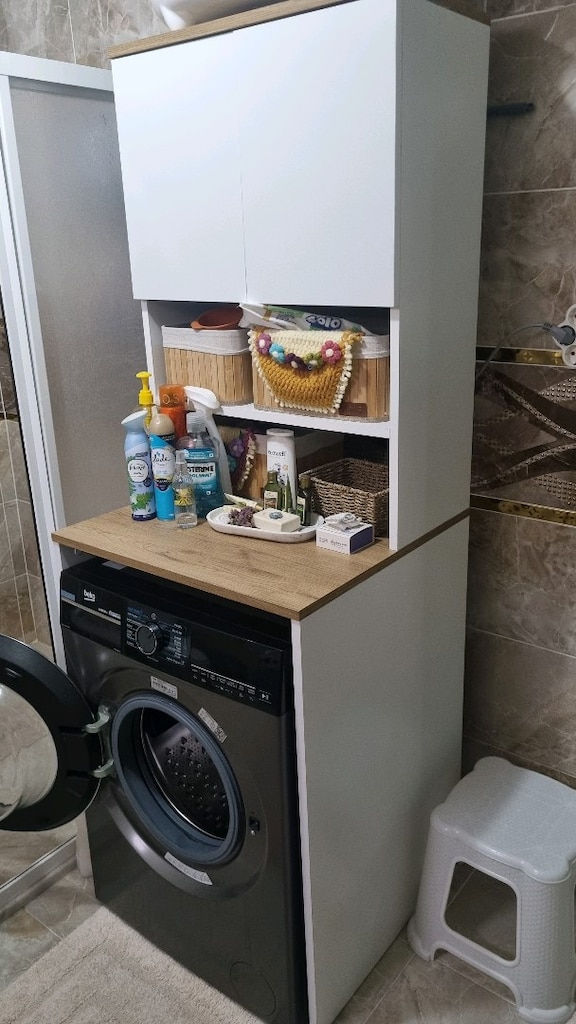 çamaşır/ kurutma makinesi dolabı - 2