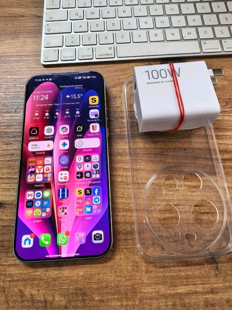XiaoMi 17 Ultra Global Server Kayıtlı 512 GB 100W Orjinal Şarj Ve kılf - 7