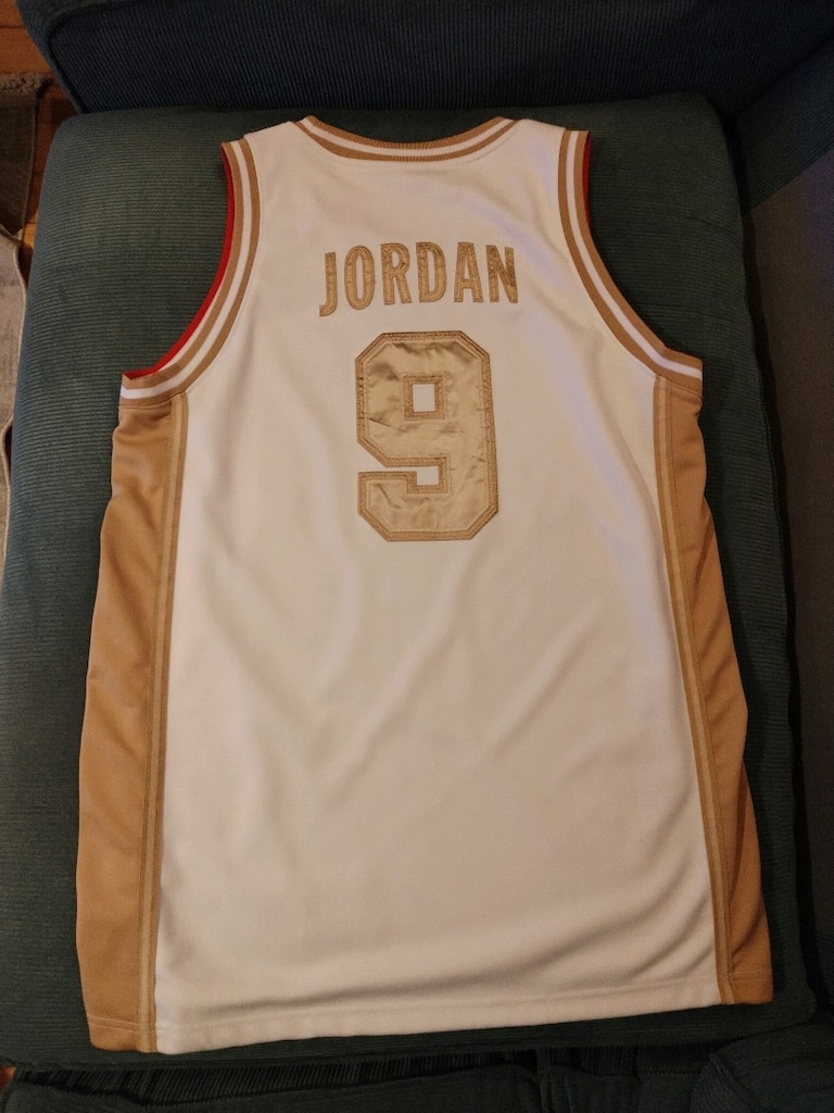 Michael Jordan Orjinal Dream Team Nike Forma-Üretimi Yok-Koleksiyonluk