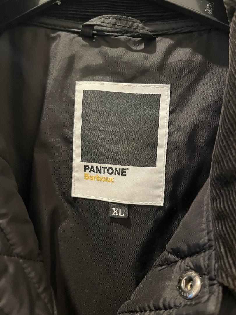 Orijinal Barbour Pantone Serisi Özel Koleksiyon Siyah Kapitone XL - 2