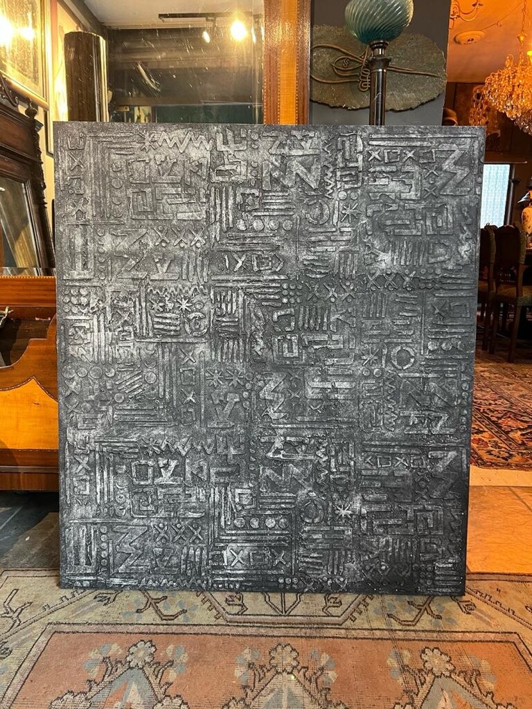 antika görünüm tablo özel eskitme teknik 80x100 - 3