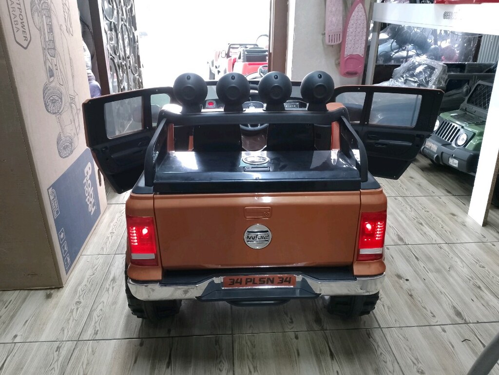 İNCİ AKÜLÜ ARABA (SIFIR) 12V KUMANDALI VW AMAROK - 5