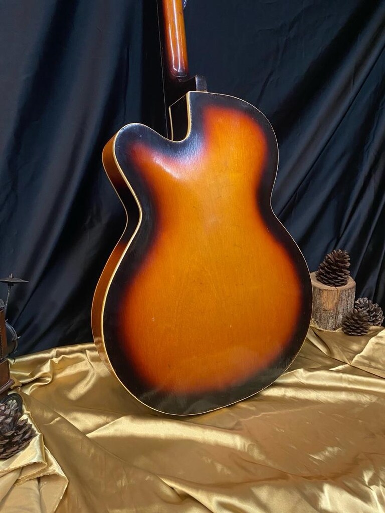 EKO Jazz Archtop 100 Elektro Akustik Gitar - 7