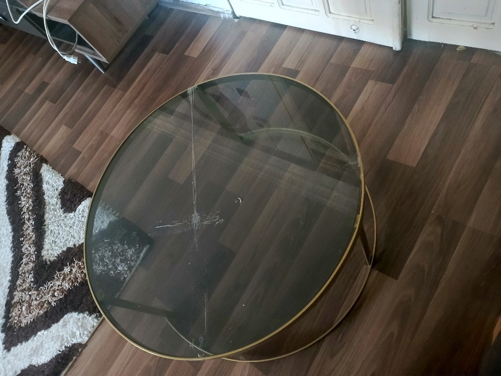 Çetmen mağazasından gold cam sehpa (SIFIR ÜRÜN) - 5