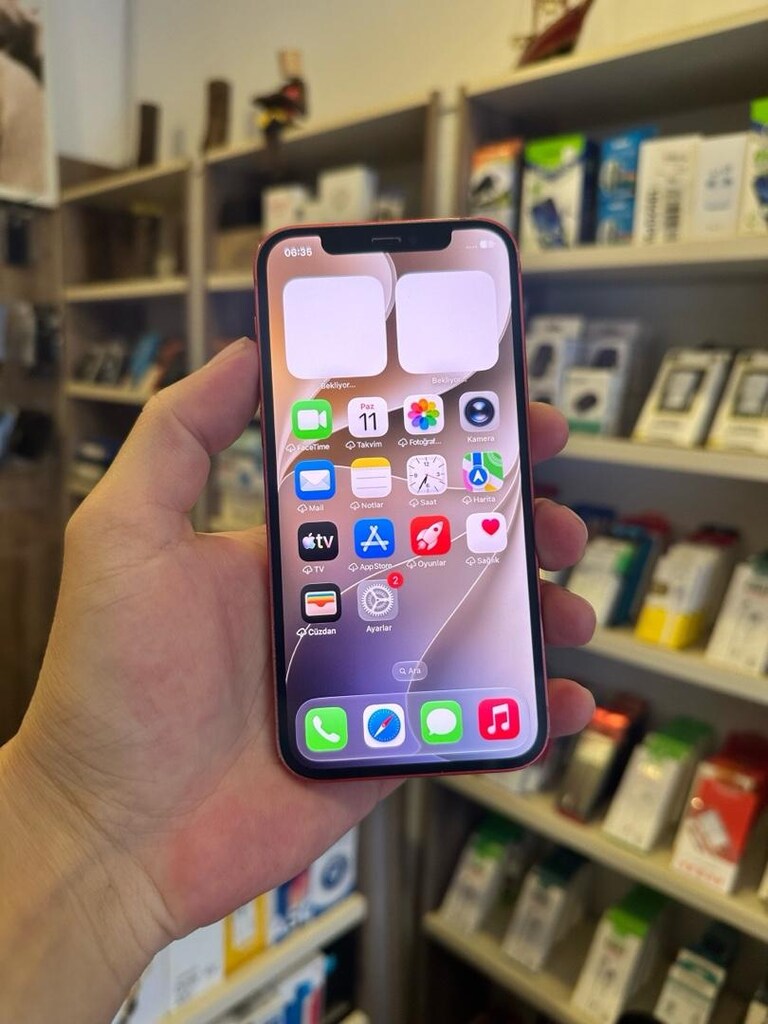 Apple 12 64 gb orjinal pil değişen hatasız cihaz tr - 6