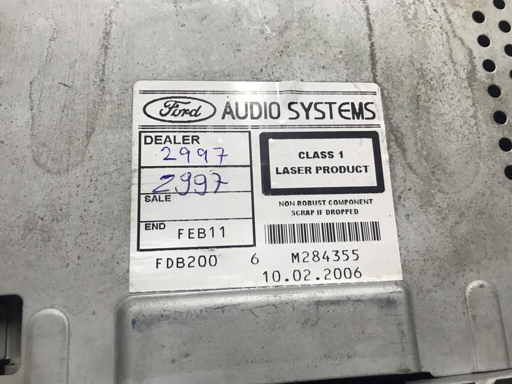 Ford Fiesta Teyp 6000CD Model Focus 2 Teyp,Transit Teyp,Connect Teyp - 4
