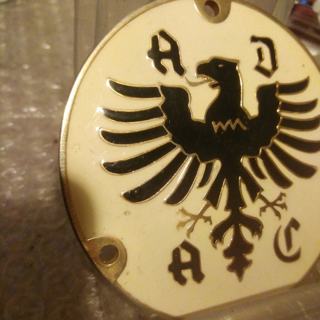 MERCEDES BMW PORSCHE ALMAN OTOMOBİL KULÜBÜ ADAC PANJUR ARMA AMBLEM - 2