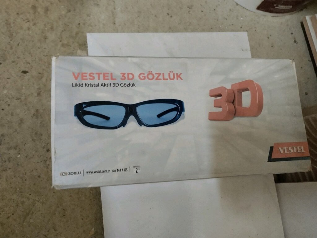 Vestel 3D Gözlük - 3