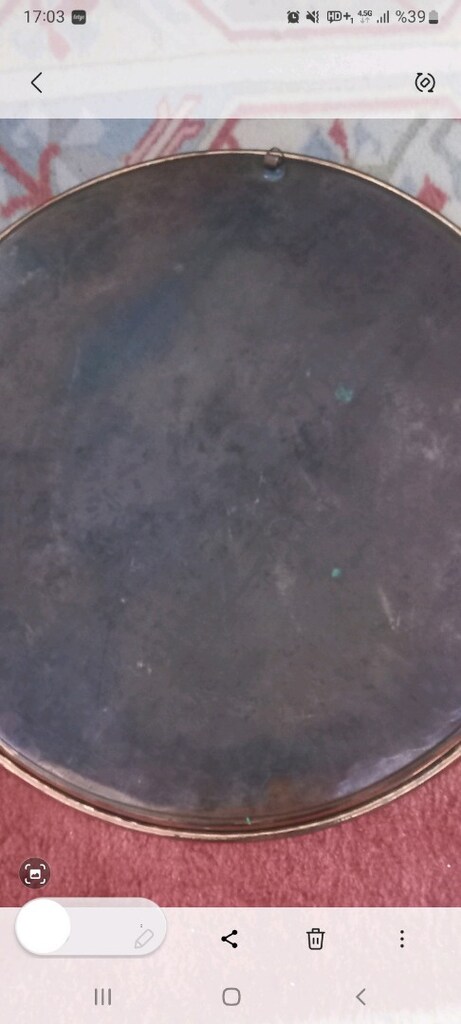 Antika Bakir sini Kalalyli 60×60 ebad - 5