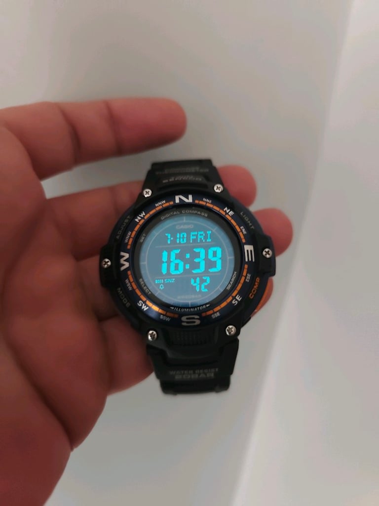 Orjinal Casio Sgw-100 Pusula/Termometre HATASIZ - 4