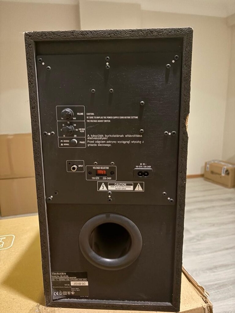 technics subwoofer - 4