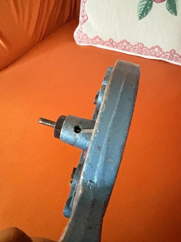 Vintage Döküm Gövde Matkap Ucu Daire Testere Aparatı - 9