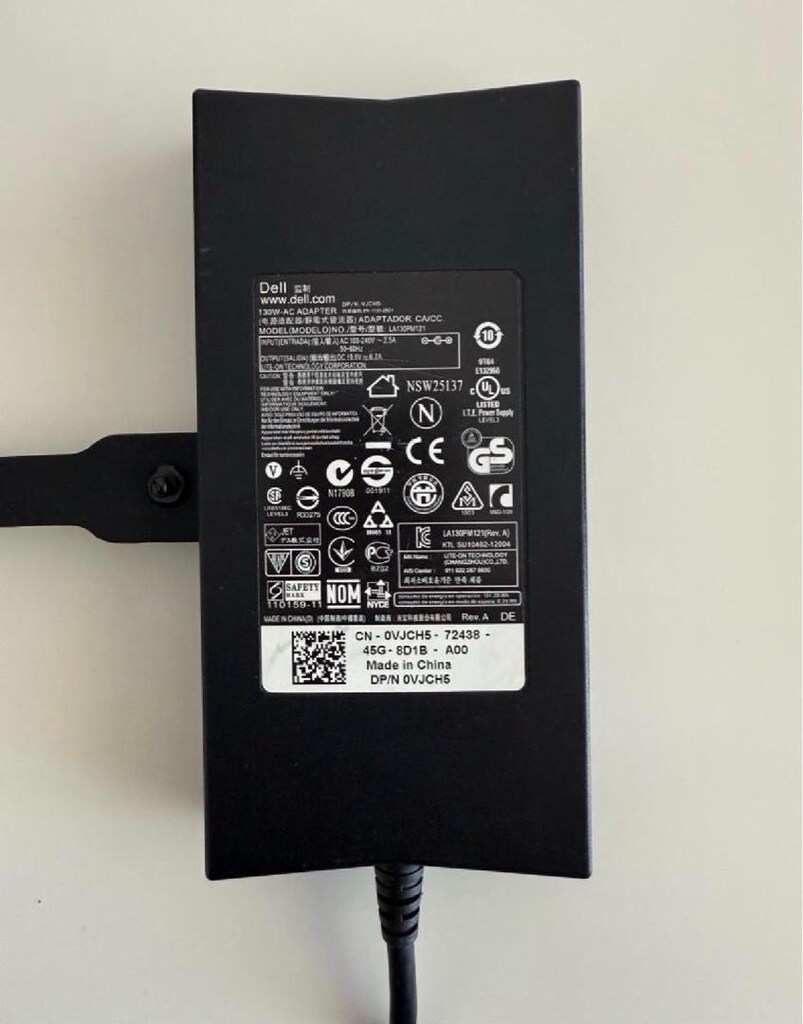 Dell WD15 USB-C Docking Station 180W Adaptörlü Orijinal - 6