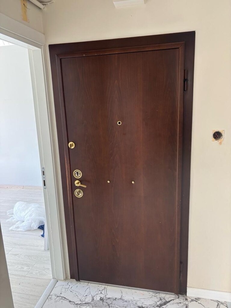 içerenköy teslim sağlam temiz içi dolu ağır çelik kapı - 4